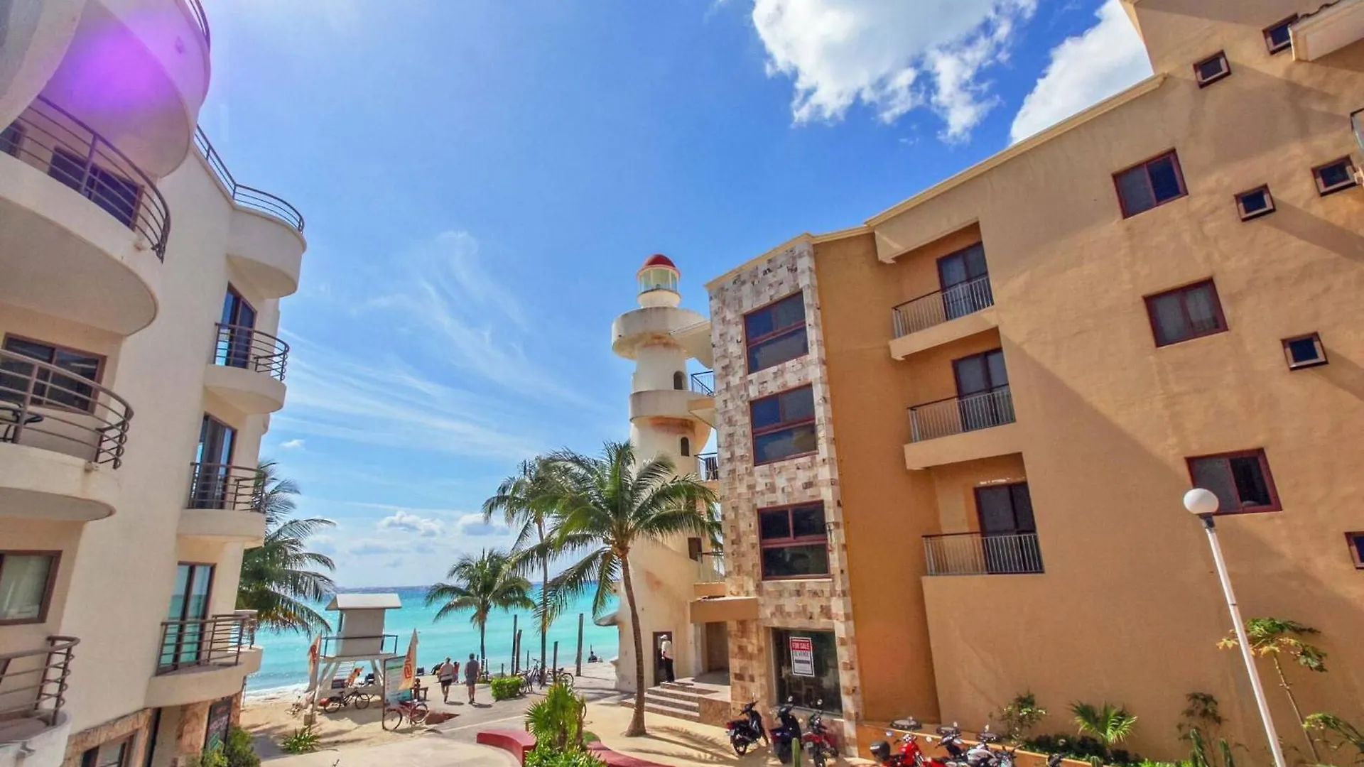 Beachfront Condo, 2 Bedroom - Ocean View At Corto Maltes Playa del Carmen