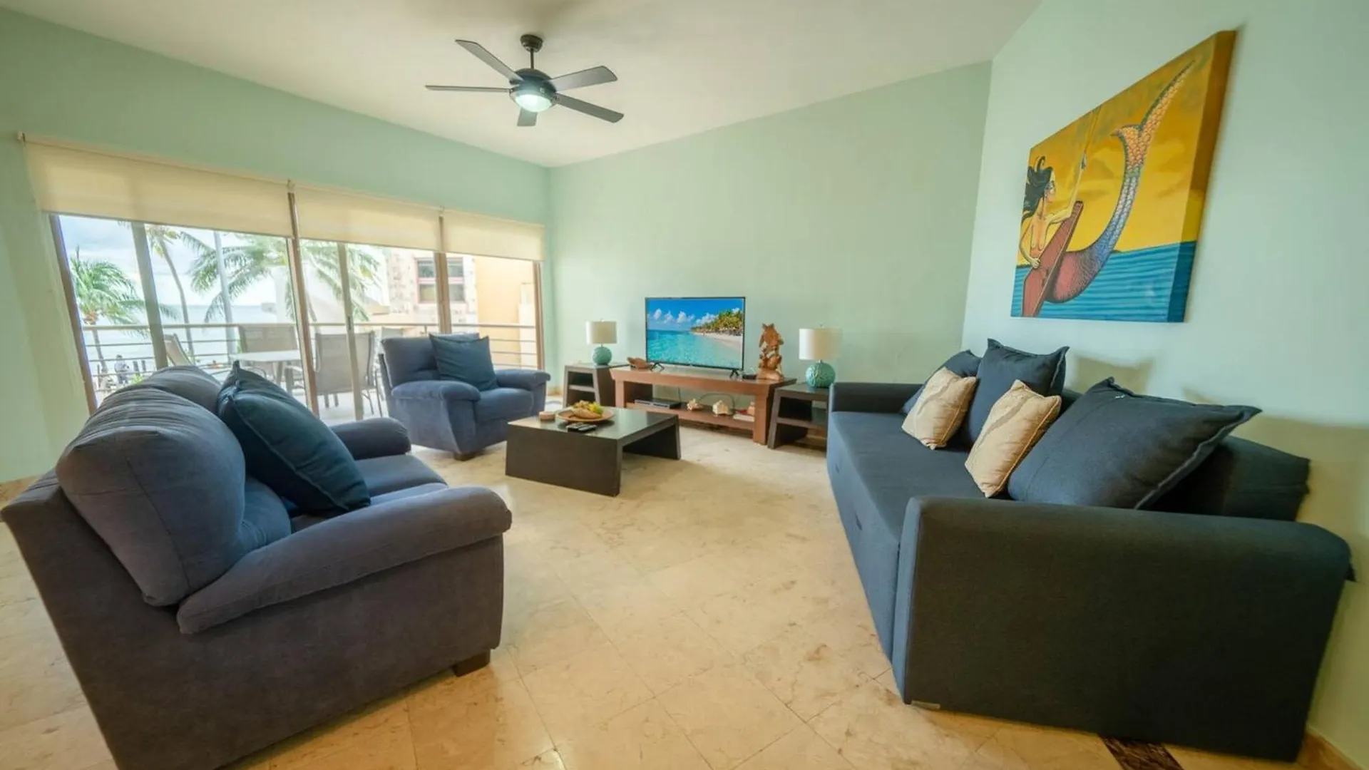 Lejlighed Beachfront Condo, 2 Bedroom - Ocean View At Corto Maltes Playa del Carmen Mexico